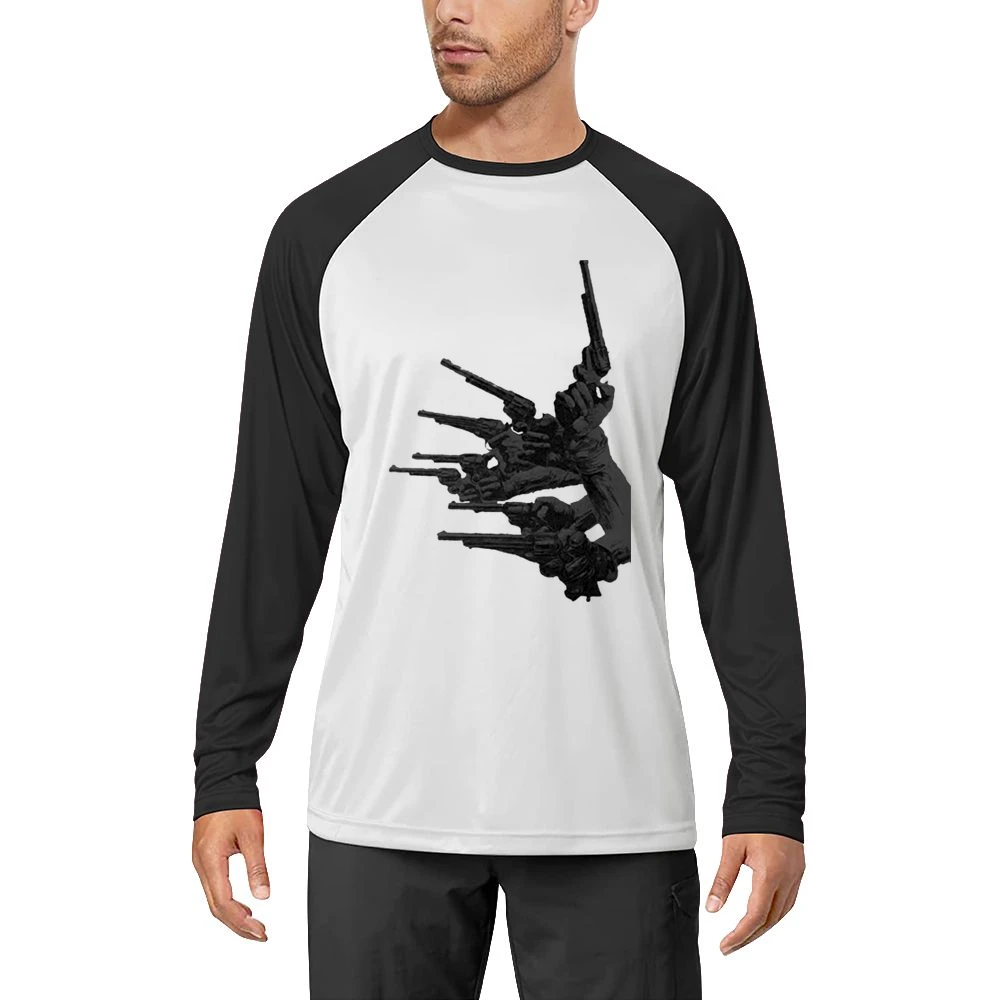 guns of the magnificent seven Men Long Sleeve T-Shirt