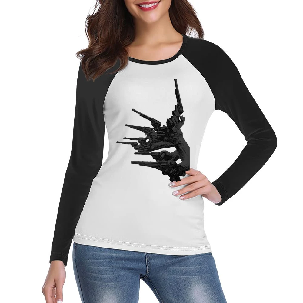 guns of the magnificent seven Women Ladies Long Sleeve T-Shirt