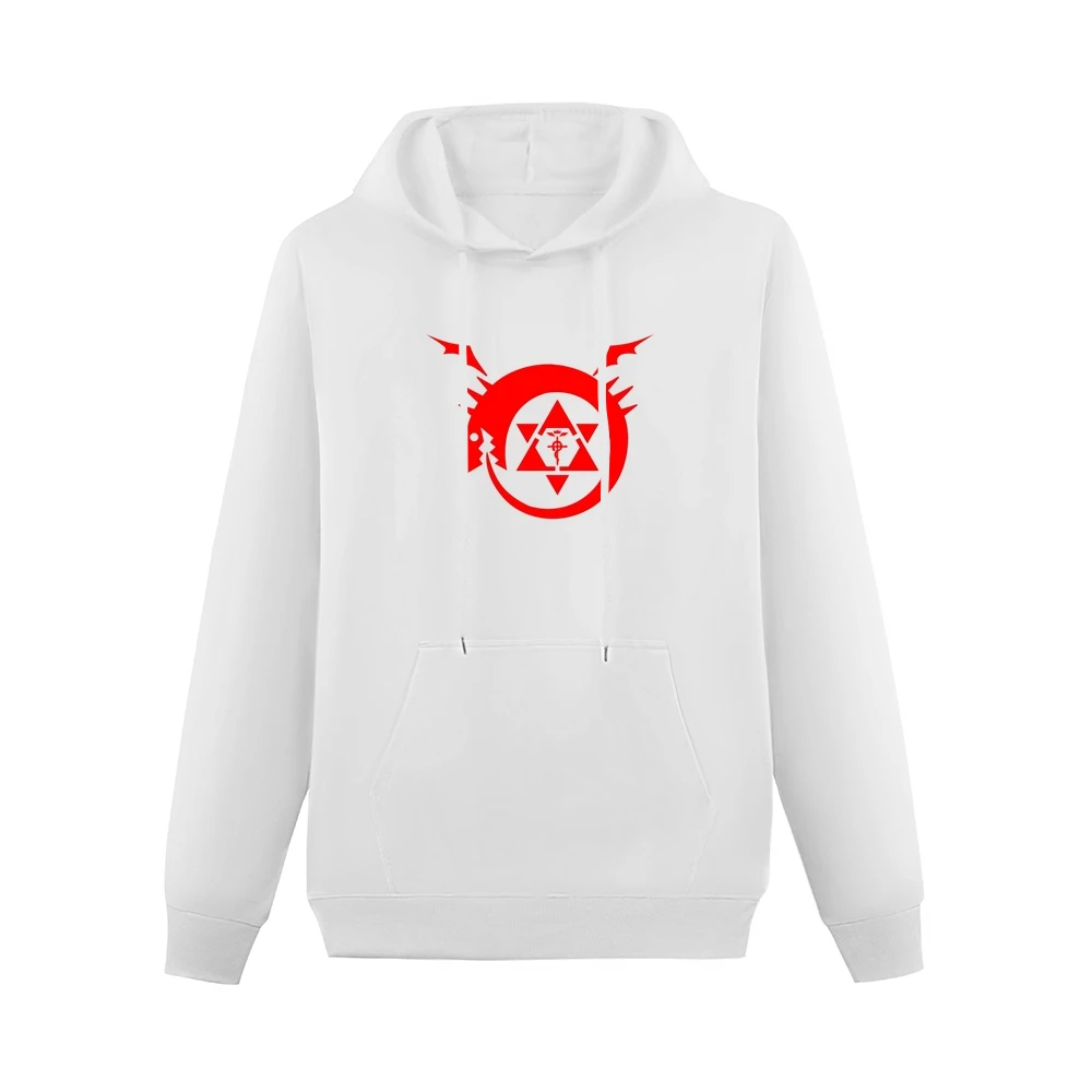 homunculus logo serpent devour it tails fullmetal Alchemist Hiromu Ara Men Hoodie With Pocket