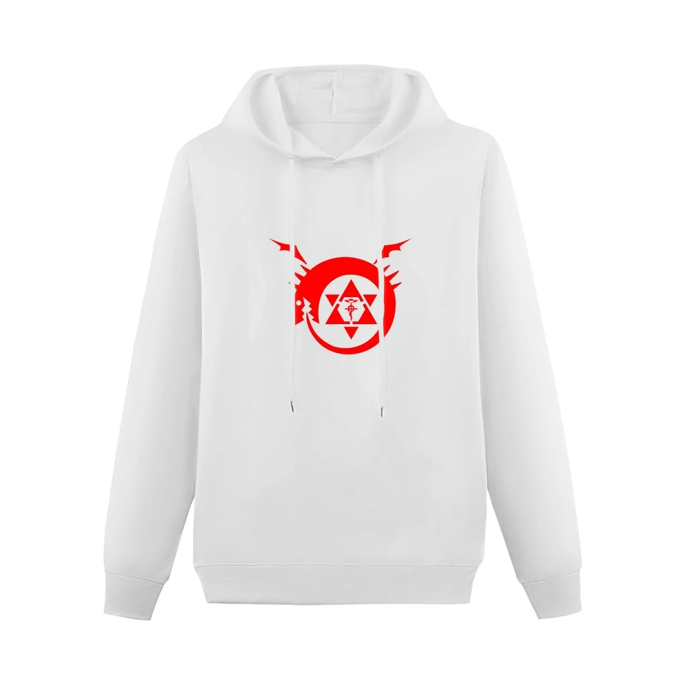 homunculus logo serpent devour it tails fullmetal Alchemist Hiromu Ara Men Hoodie Without Pocket