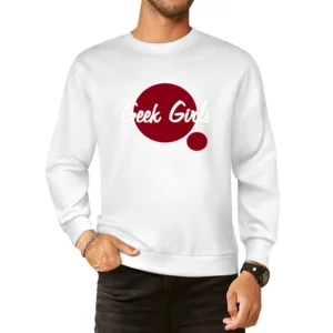 i'm Geek Girls European Size Pullover Sweater