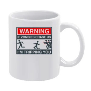 i'm tripping you White Mug