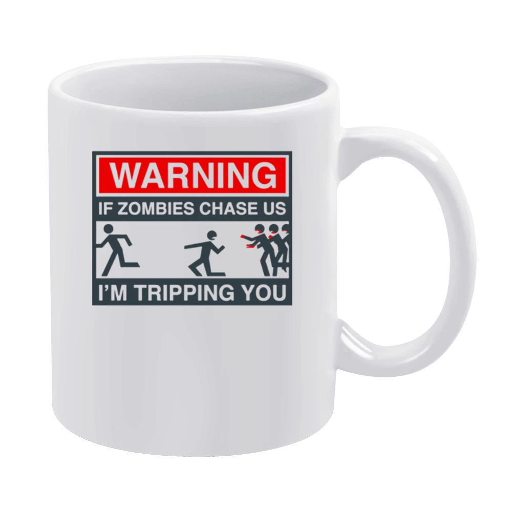 i'm tripping you White Mug