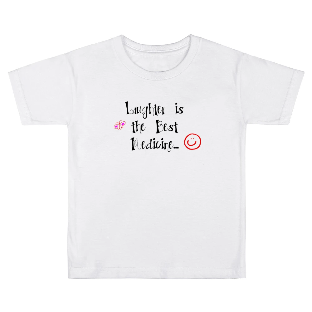 laughter is the best medicine Kids Boys Girls T-Shirt