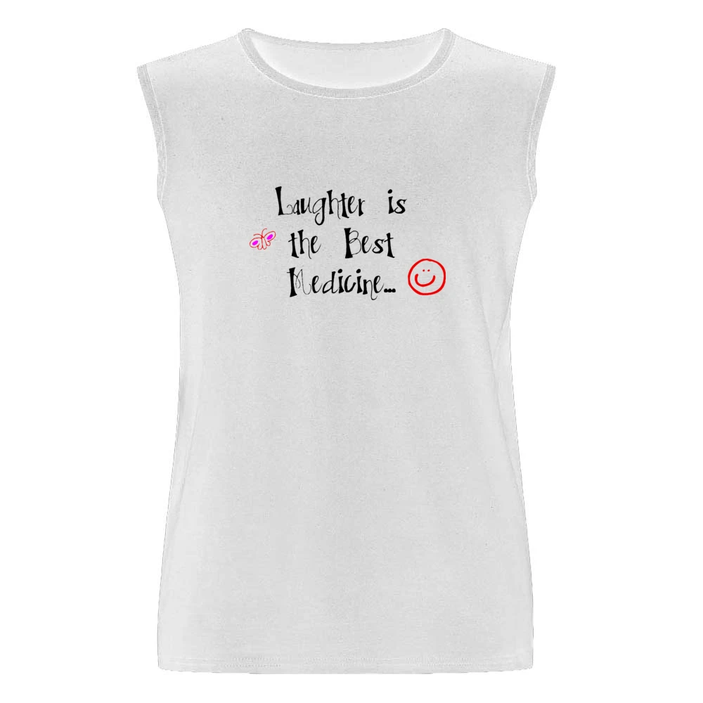 laughter is the best medicine Men Sleeveless T-Shirt