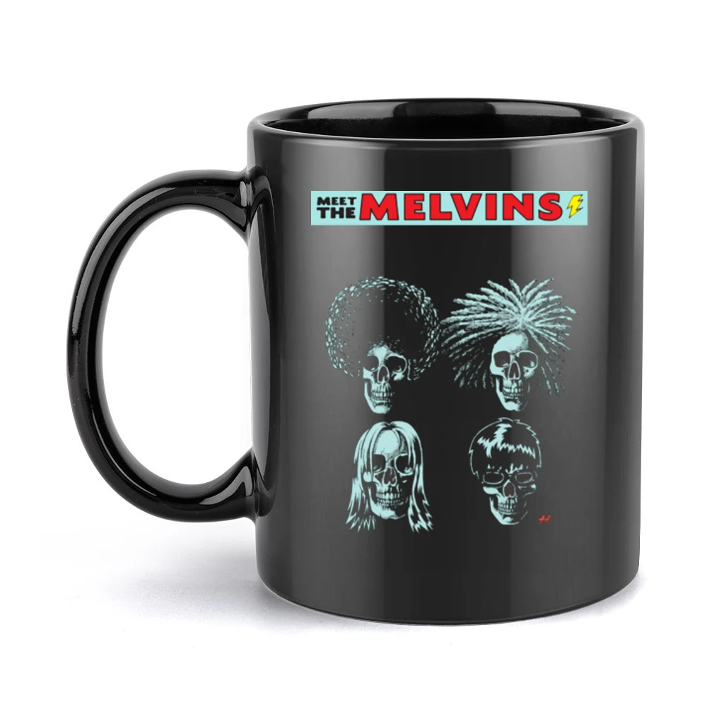 meet The Melvins american rock band t-shirt Black Mug
