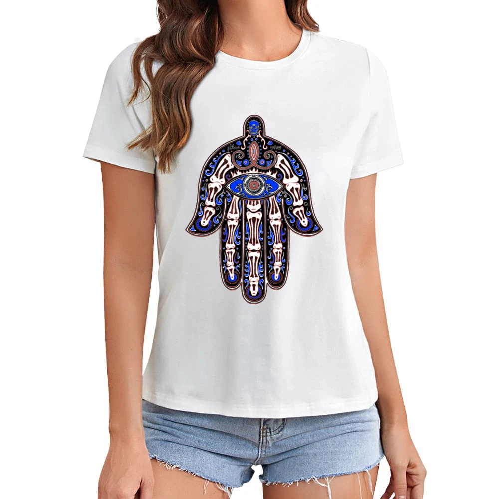 melvins hand gigposter american rock band Asian Size Women Ladies T-shirt