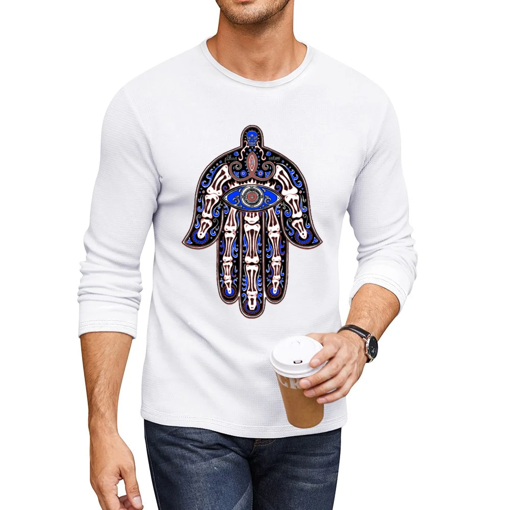 melvins hand gigposter american rock band Men CrewNeck Long Sleeve T-Shirt
