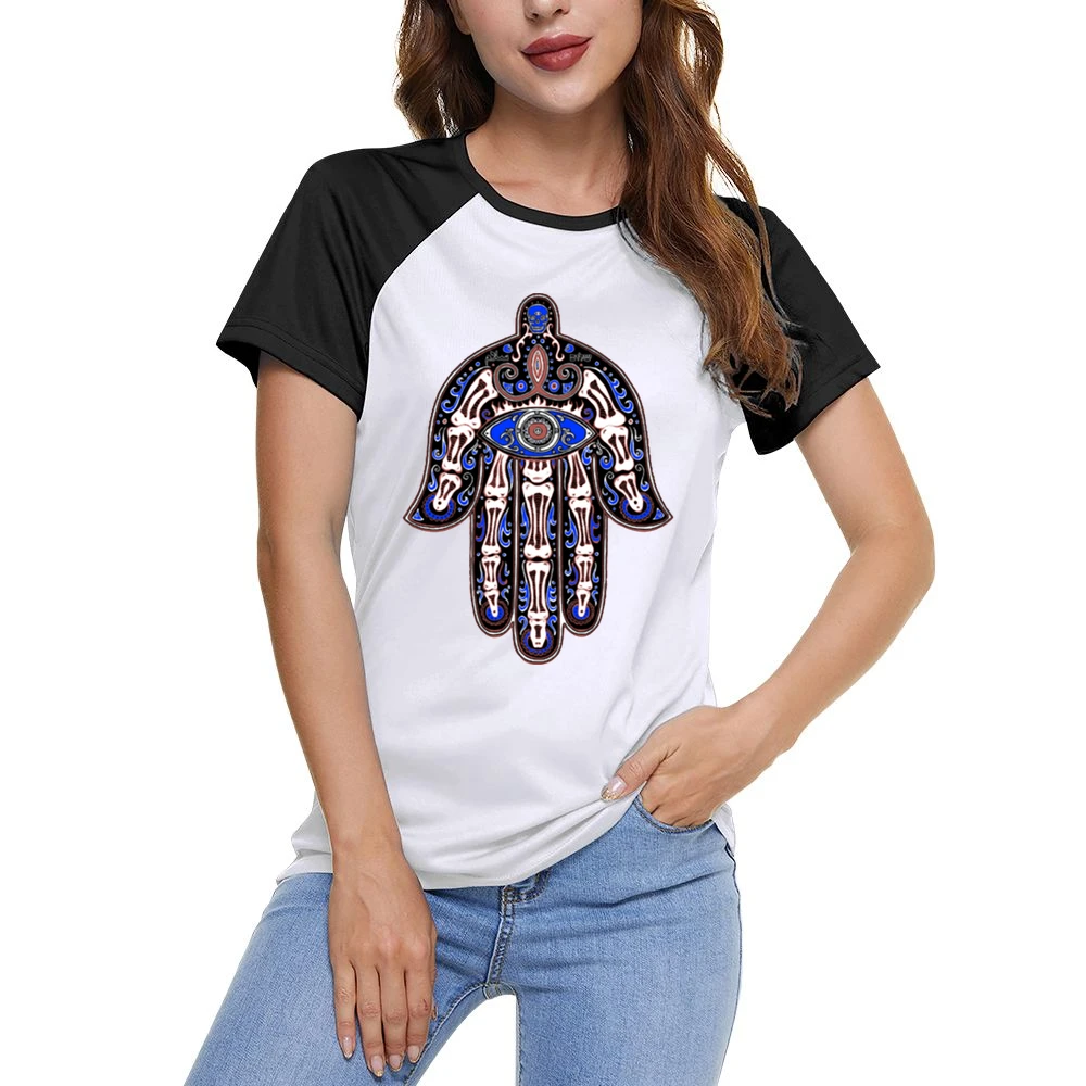 melvins hand gigposter american rock band Women Ladies Short Sleeve T-Shirt