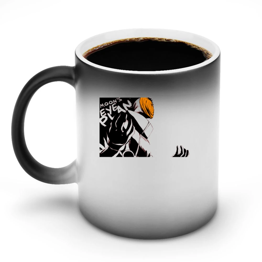 naruto shippuden akatsuki tobi uchiha madara - moon eye plan Discoloration Mug