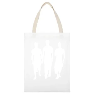 new-school punk trio blink 182 member rock band White Canvas Tote Shopping Bag
