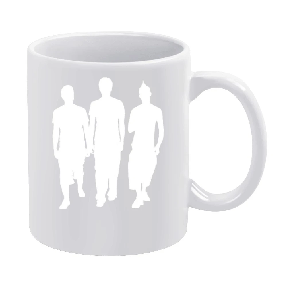 new-school punk trio blink 182 member rock band White Mug
