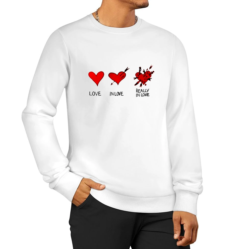 really in love Men Pullover Sweatshirt