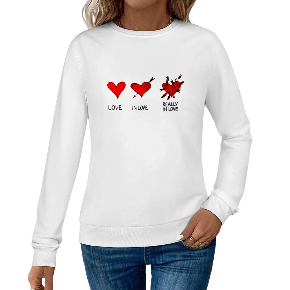 really in love Women Pullover Sweatshirt