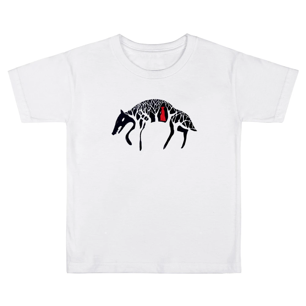 red riding hood the wolf Kids Boys Girls T-Shirt