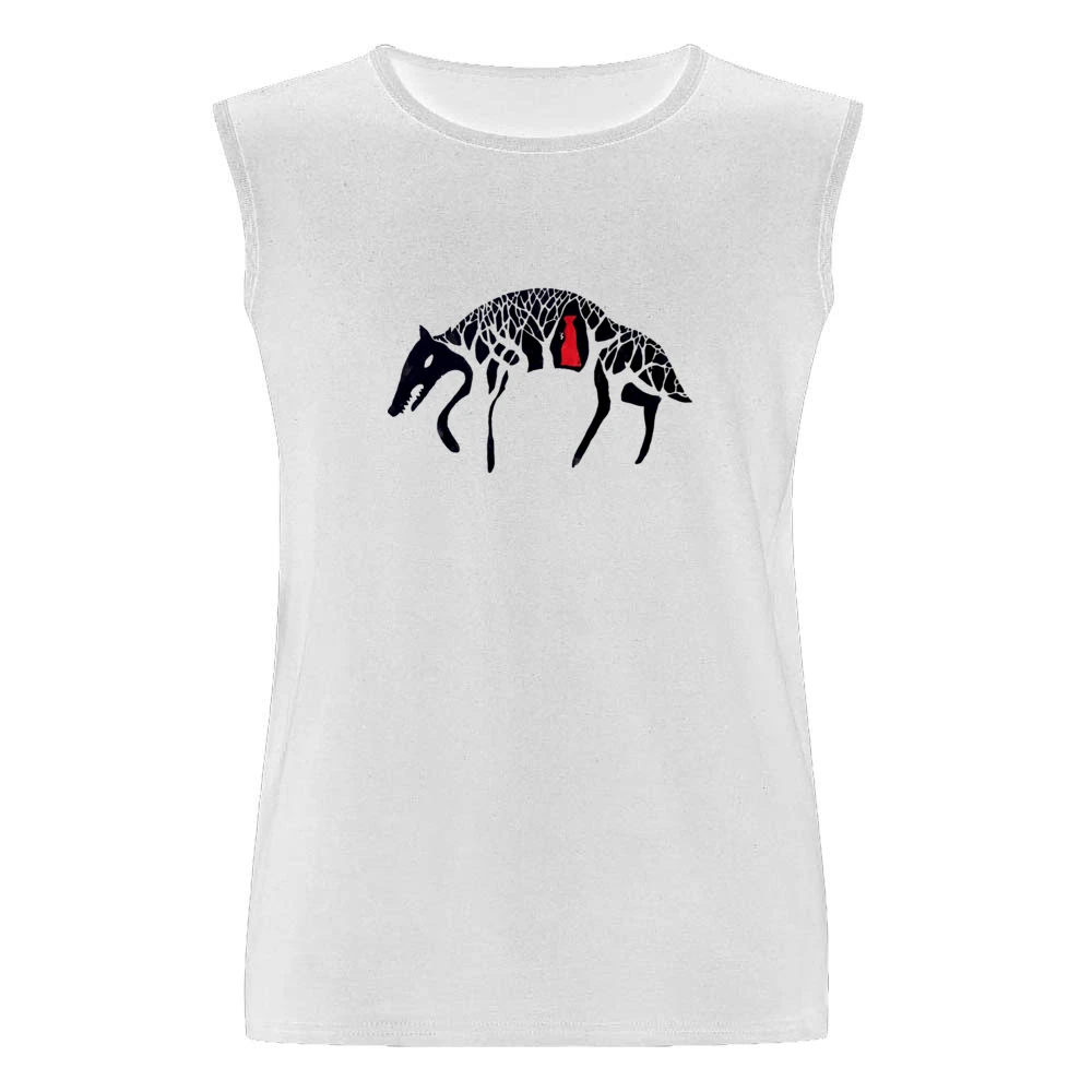 red riding hood the wolf Men Sleeveless T-Shirt