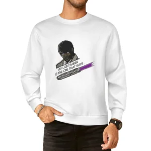 samuel lee jackson jules verne pulp fiction star wars jedi knight ligh European Size Pullover Sweater