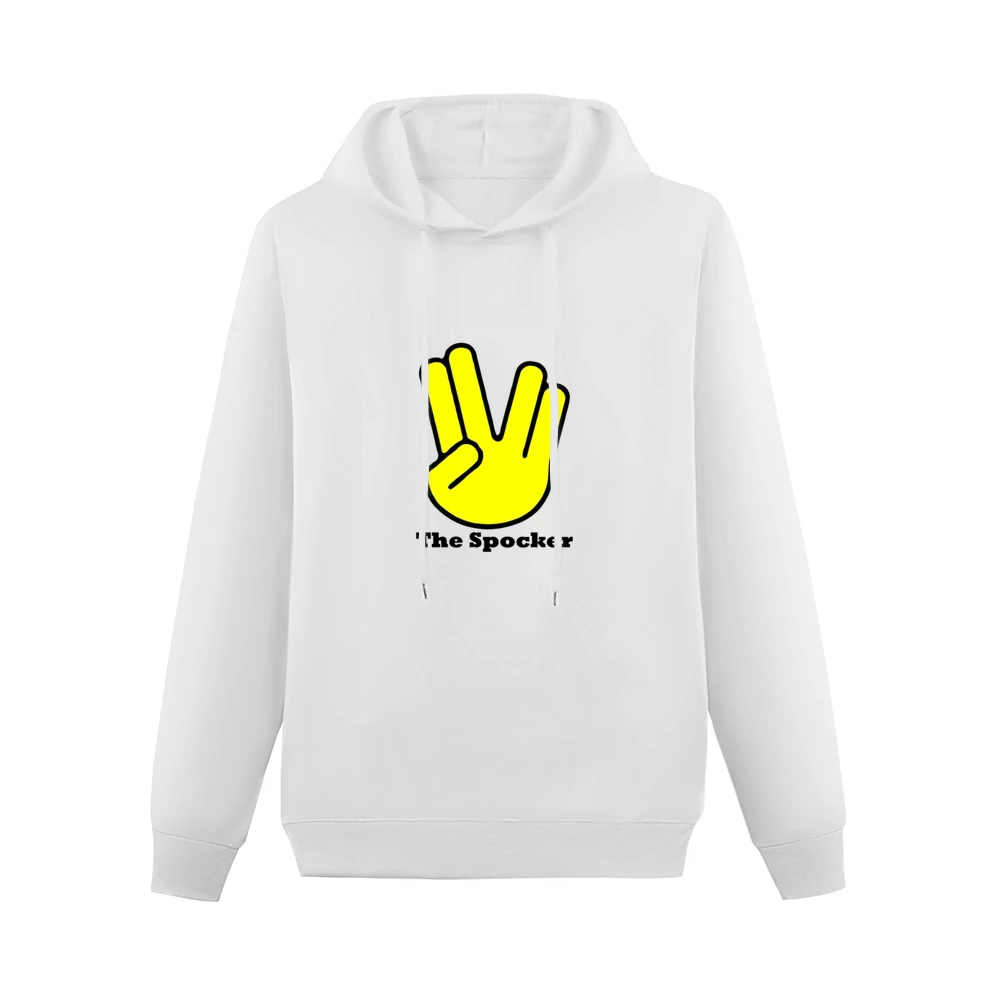the spocker - spock vulcan hand sign star trek movies Men Hoodie Without Pocket