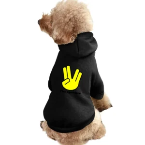 the spocker - spock vulcan hand sign star trek movies Pet Apparel Clothes