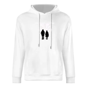 the white stripes rock band member logo European Size Men Hoodie