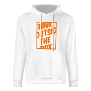 think outside the box European Size Men Hoodie