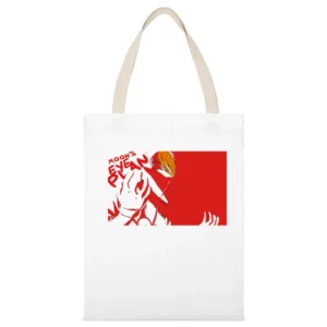 tobi akatsuki naruto ninja shinobi White Canvas Tote Shopping Bag