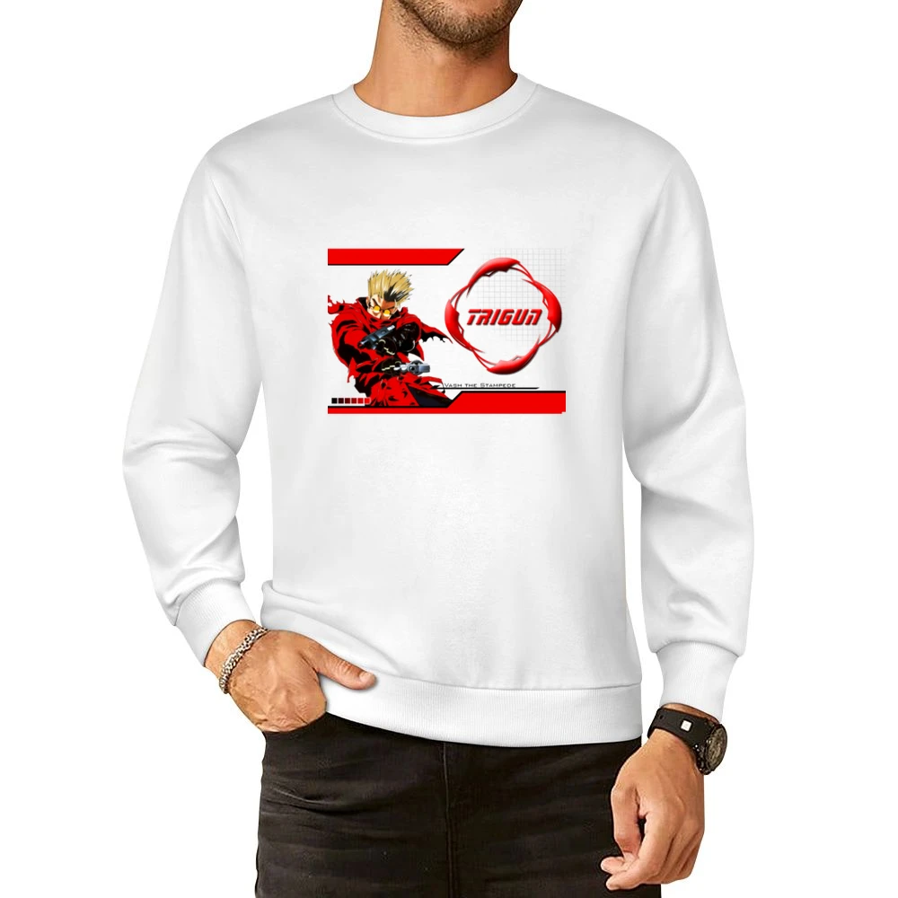 trigun vash the stampede revolver European Size Pullover Sweater