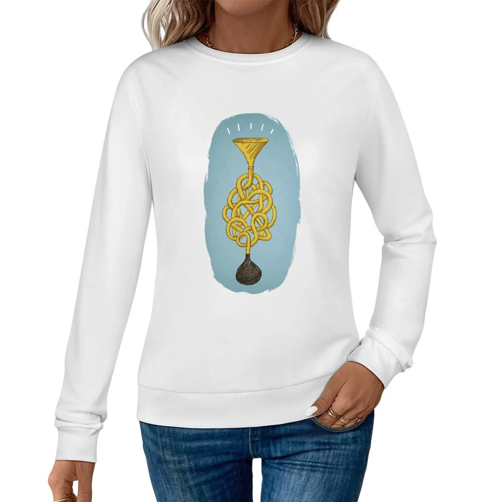 trumpet Women Pullover Sweatshirt