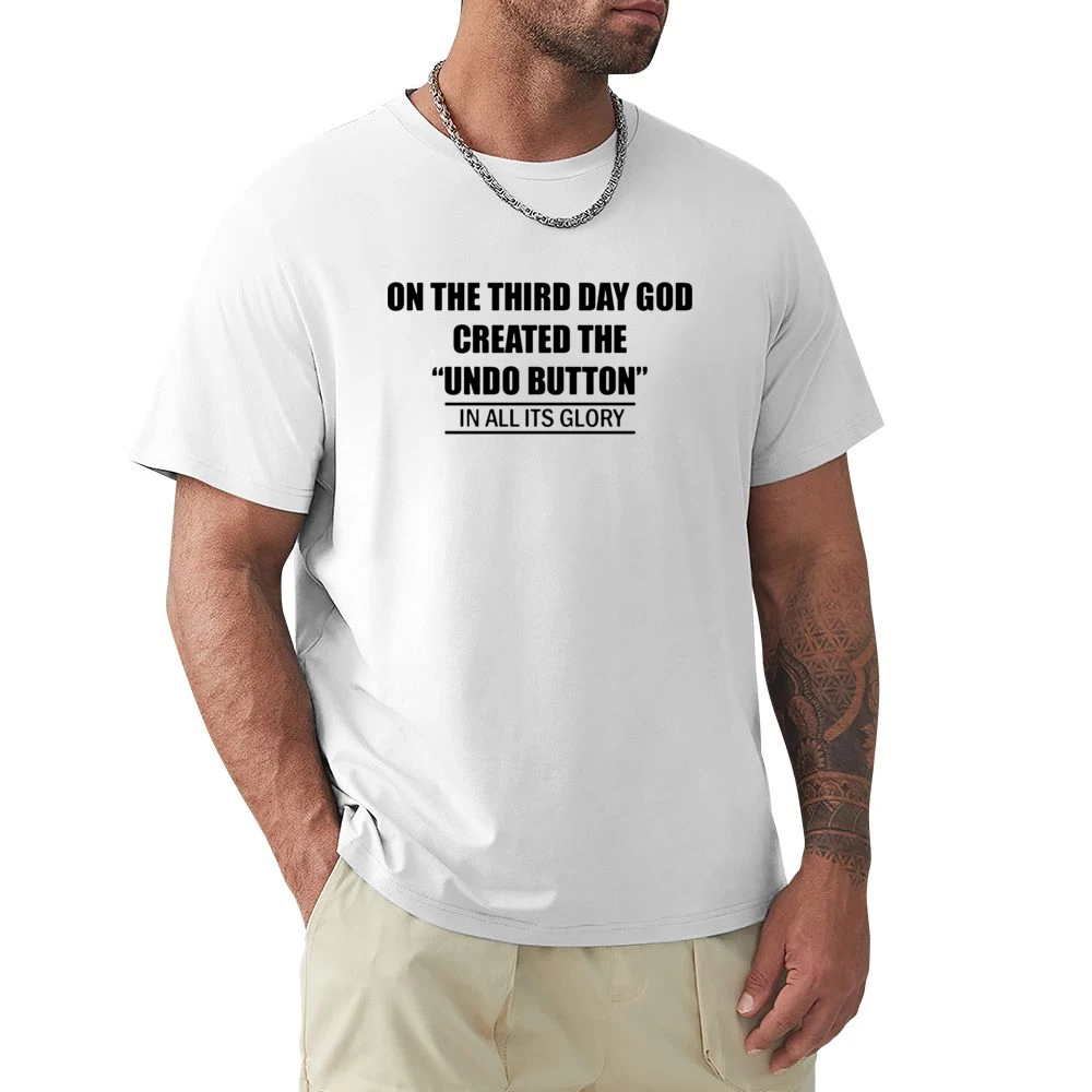 undo button Premium Men T-shirt
