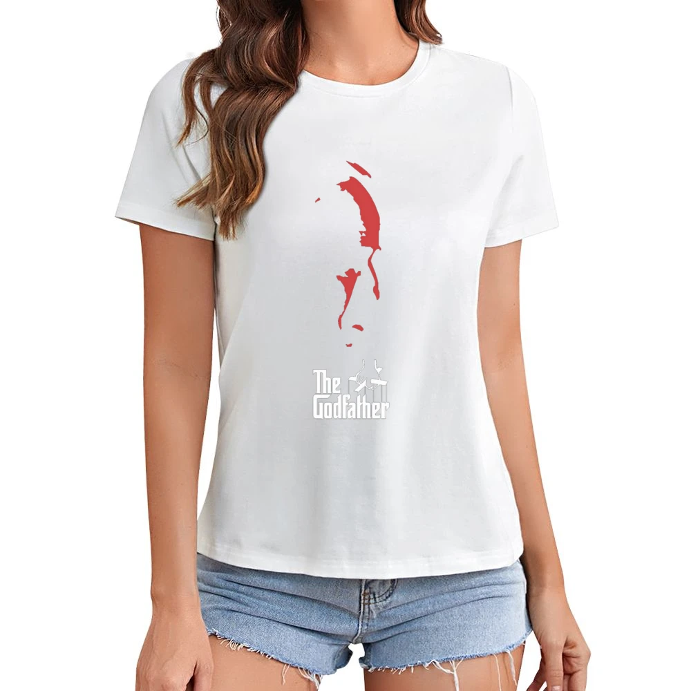 vito Don Corleone the God Father Movie triogy Mario Puzo and Coppola M Asian Size Women Ladies T-shirt