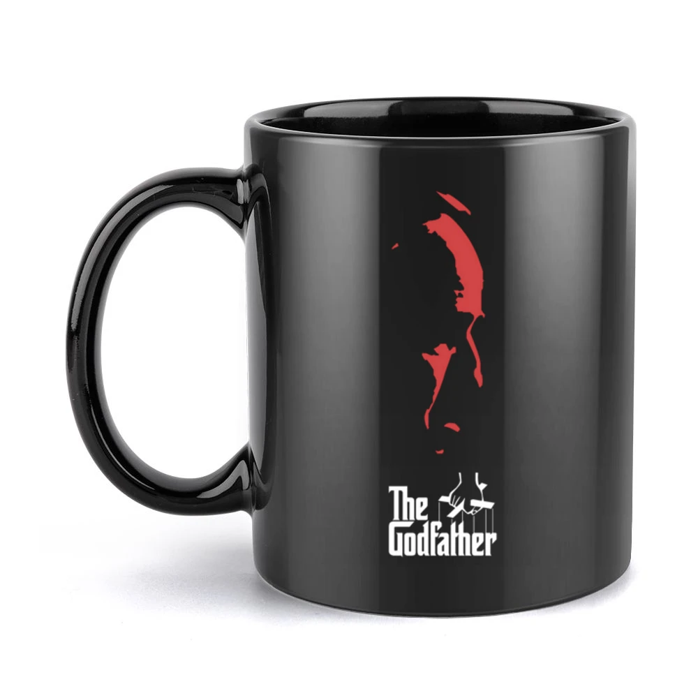 vito Don Corleone the God Father Movie triogy Mario Puzo and Coppola M Black Mug