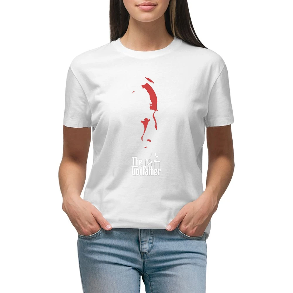 vito Don Corleone the God Father Movie triogy Mario Puzo and Coppola M Premium Women Ladies T-shirt