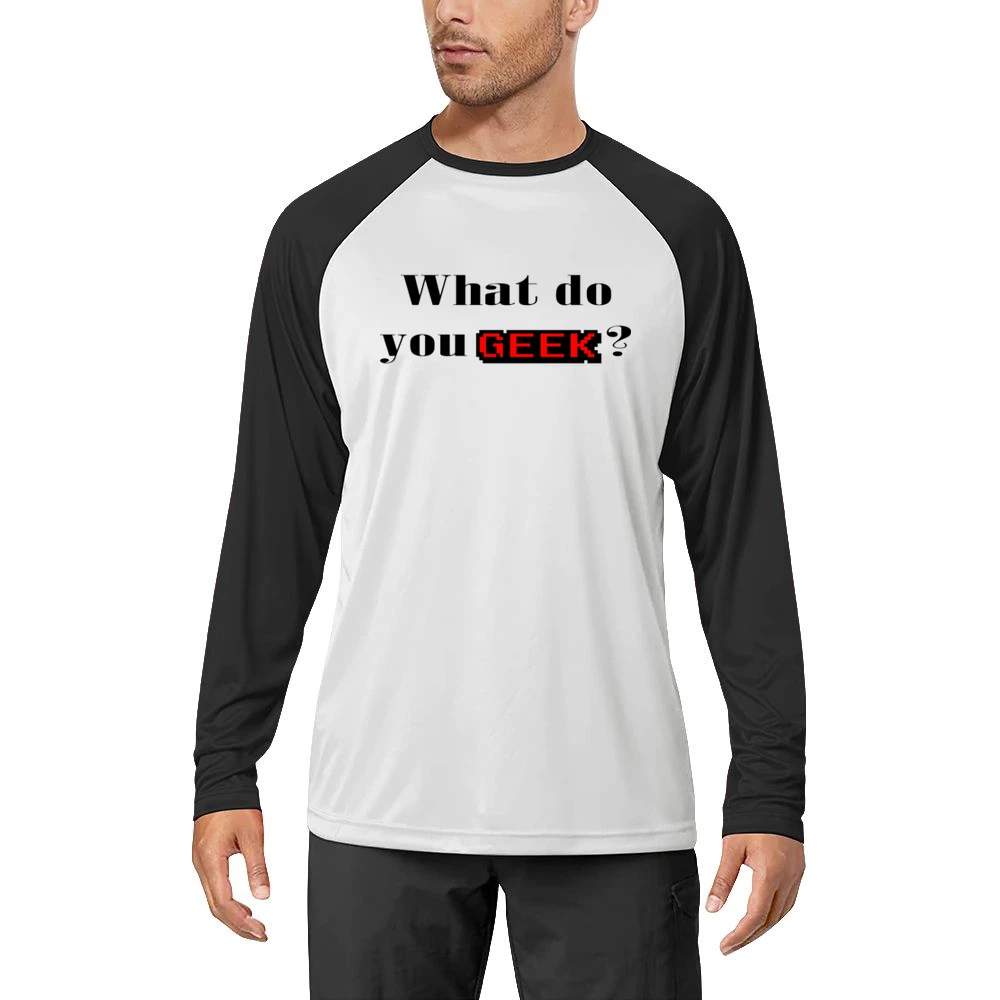 what do you geek ? Men Long Sleeve T-Shirt