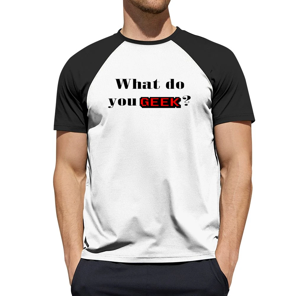 what do you geek ? Men Short Sleeve T-Shirt