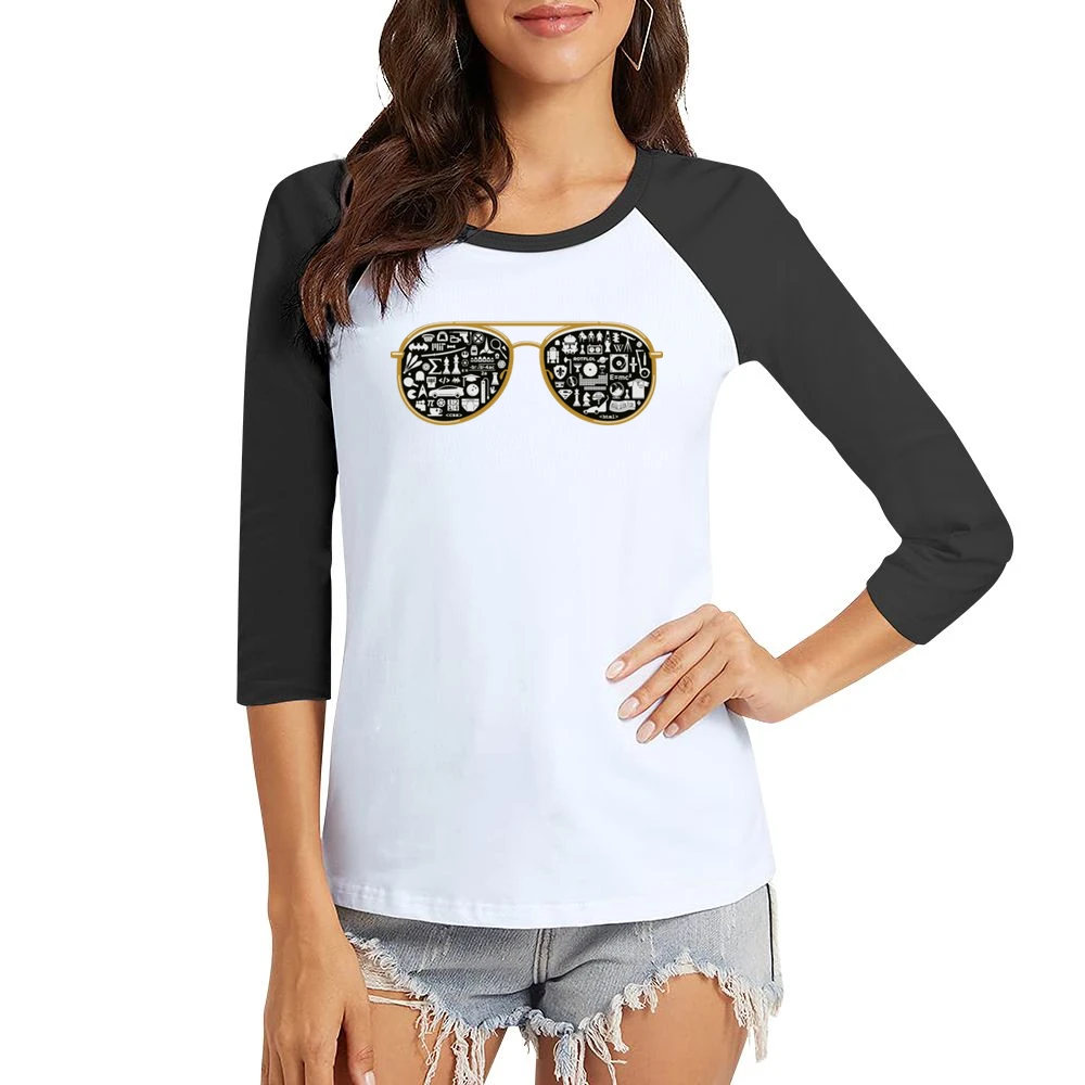 what's geek Women Ladies 3-4 Sleeve T-Shirt
