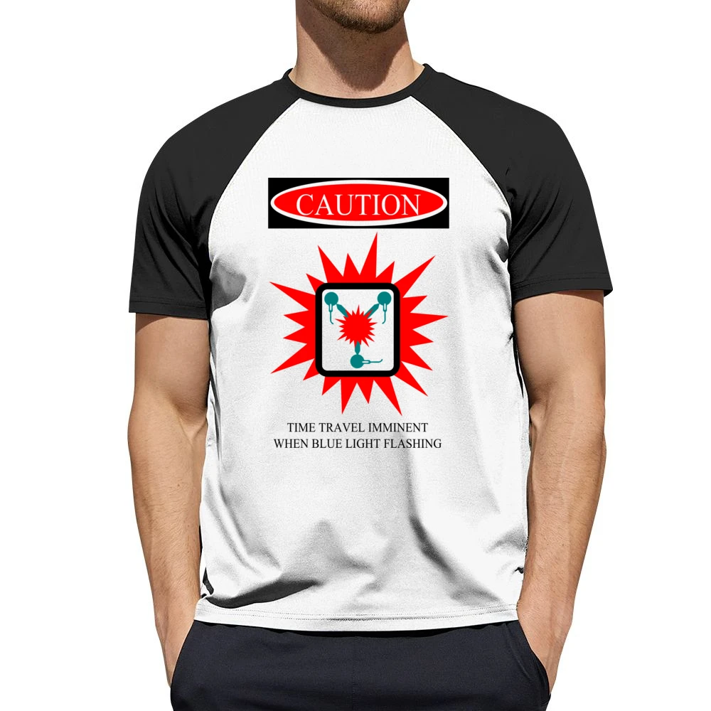 when blue light flashing Men Short Sleeve T-Shirt