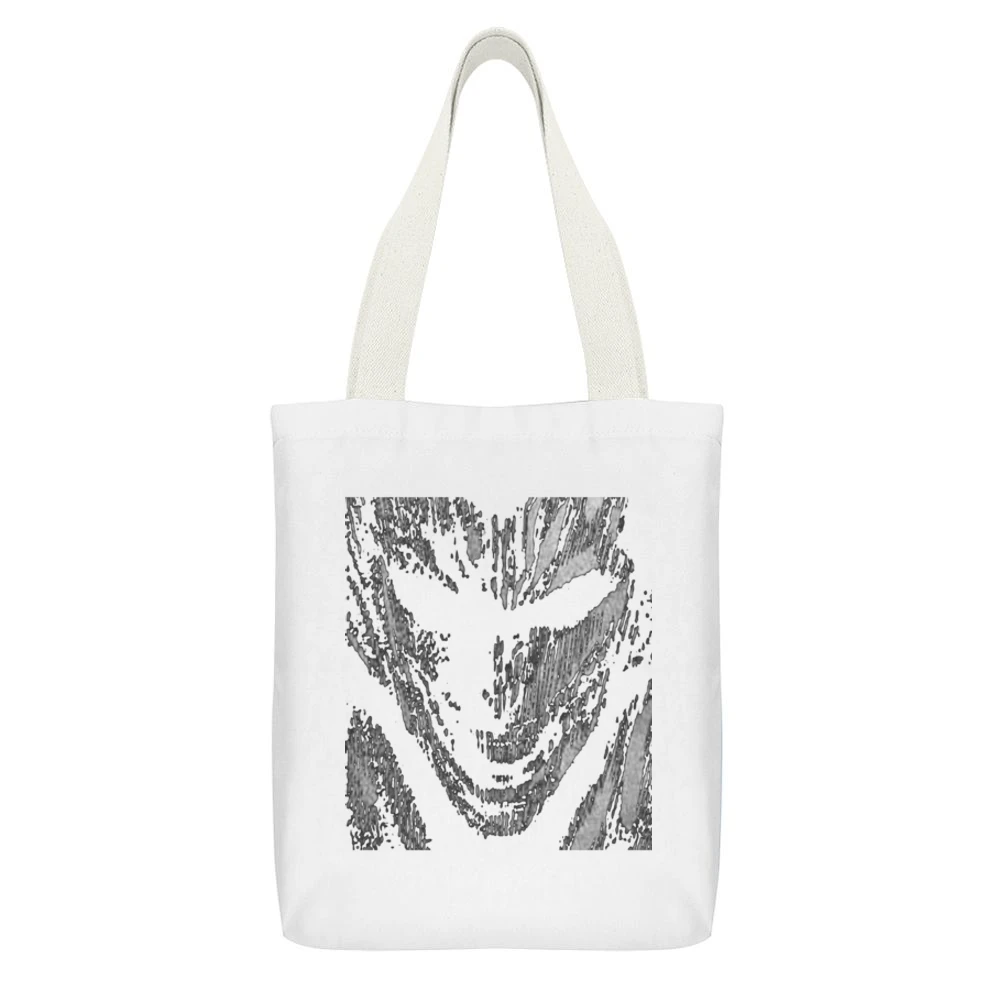 zebra The Four Heavenly Kings Toriko manga anime White Canvas Tote Shopping Bag With Interior Pocket